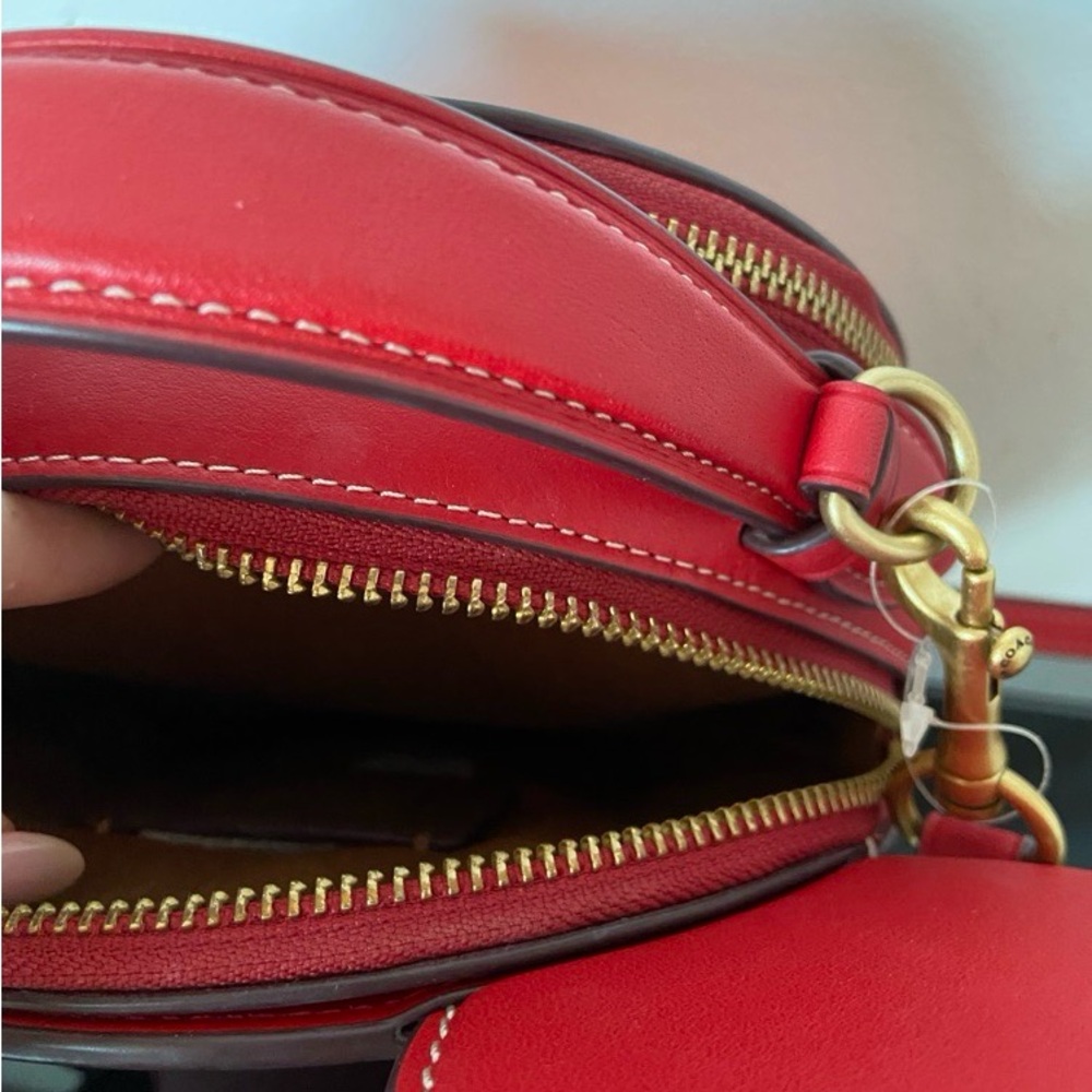 Coach Red Mickey Ears Crossbody Bag - Picture 5 of 5